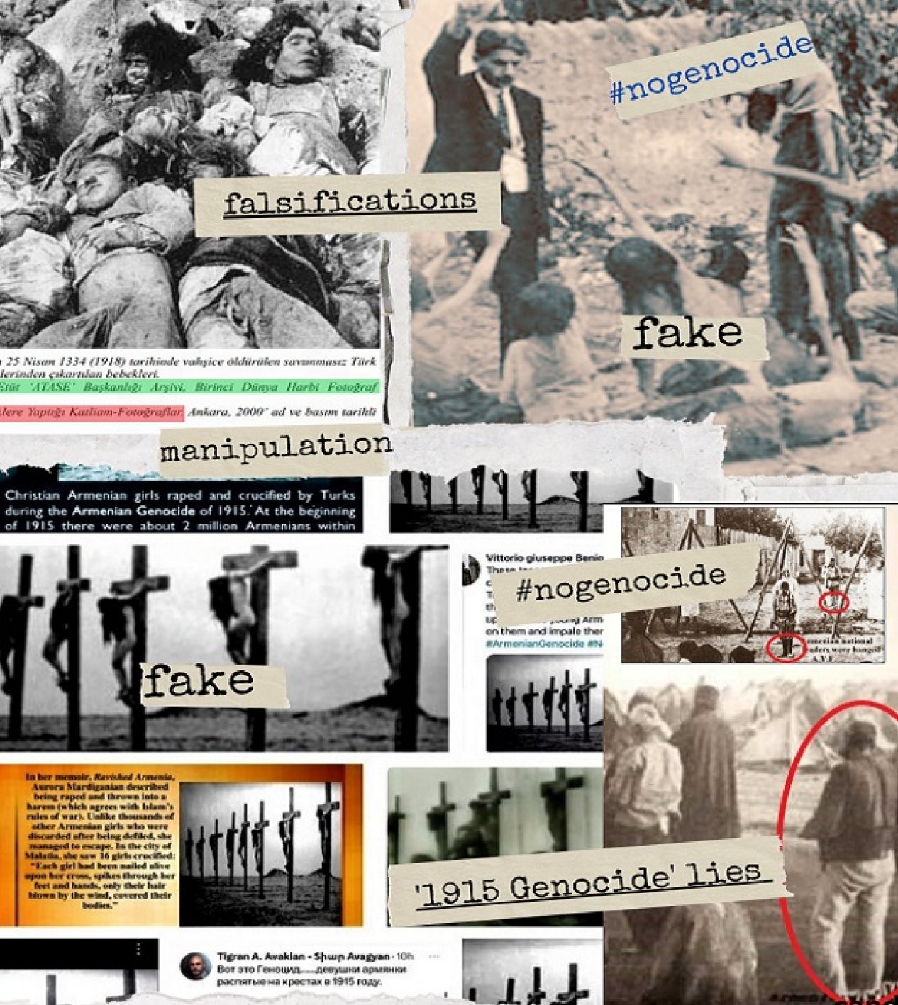 The Armenian lobby's manipulation of photos, facts, and information regarding the so-called genocide has been revealed