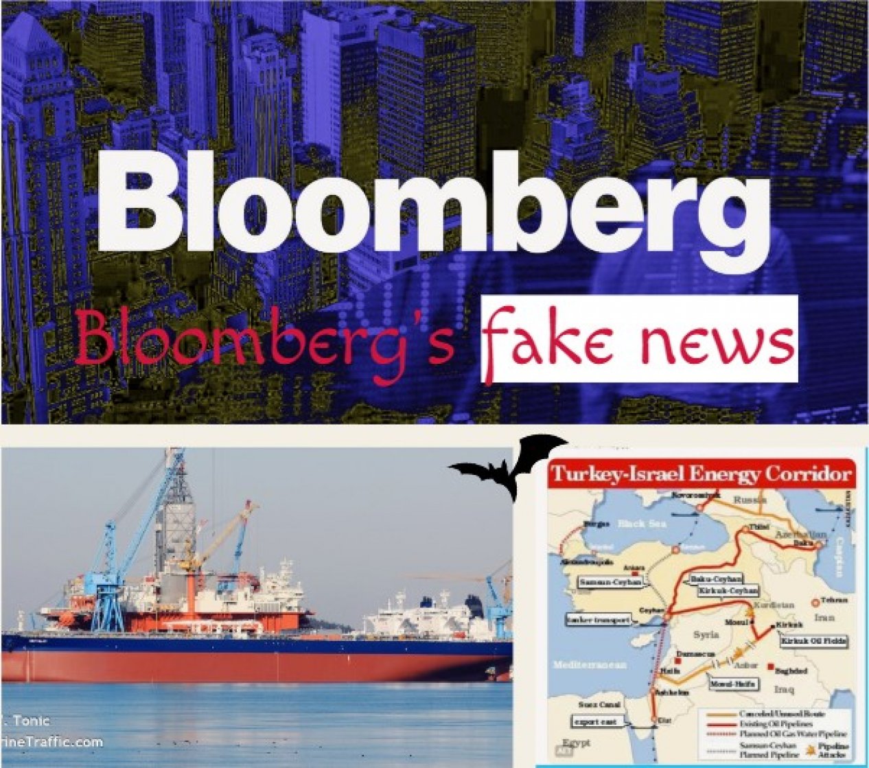 Bloomberg's fake news launched campaign against Azerbaijan