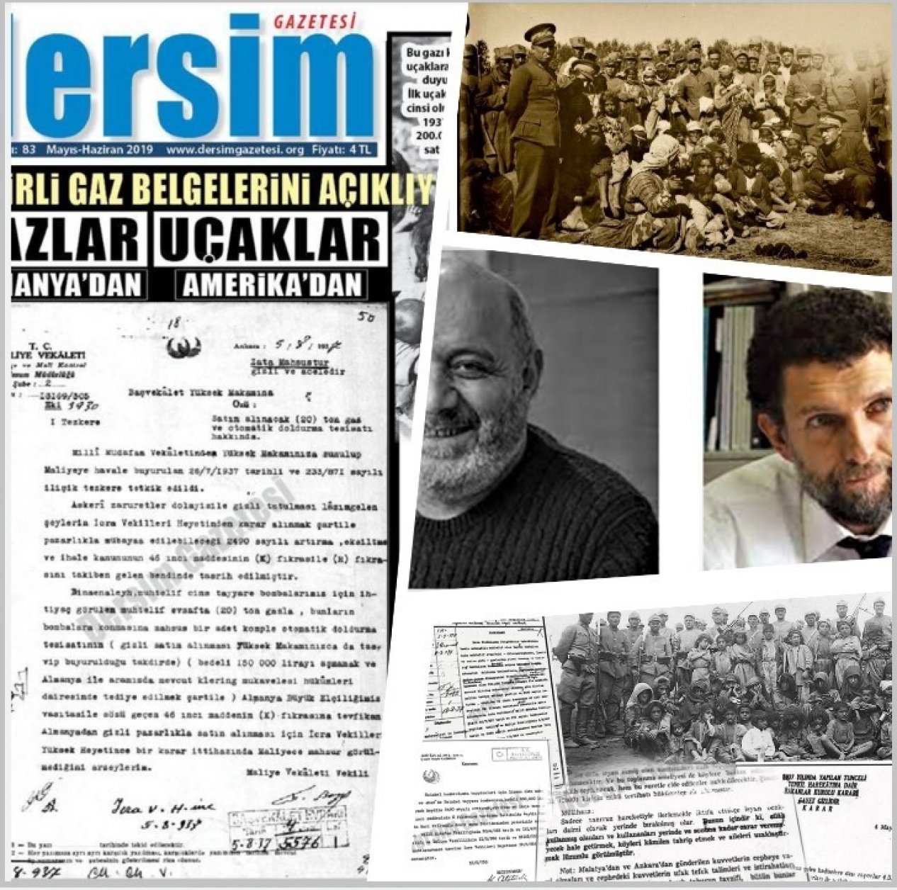 Agos gazetesi Dersim soykırımı ve zehirli gaz kullanılmasıyla ilgili yalanları neden ısıtıp servis ediyor?!