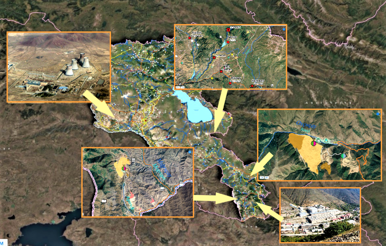 Which countries are represented by the companies “supporting” Armenia in the ecological terror against the Araz River? (Part 1)