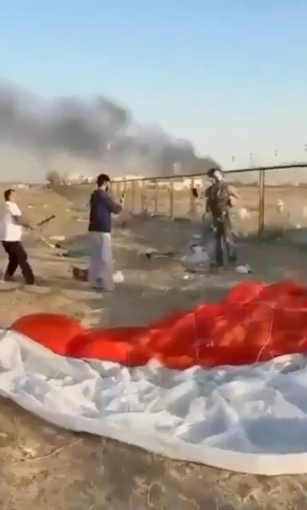 Videonun iddia görseliyle uyuşan kesiti.