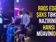 Rəqs edən şəxs təhsil nazirinin hansı müavinidir?
