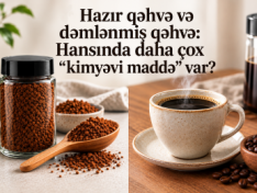 Hazır qəhvə və dəmlənmiş qəhvə: Hansında daha çox “kimyəvi maddə” var?