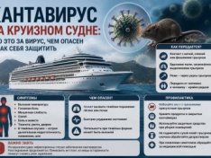 Хантавирус на круизном лайнере: что известно о вспышке и насколько опасен вирус