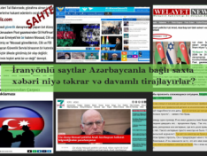 İranyönlü saytlar Azərbaycanla bağlı saxta xəbəri niyə təkrar və davamlı tirajlayırlar?