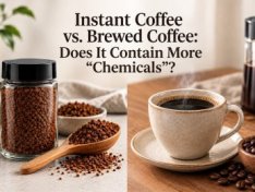 Instant Coffee vs. Brewed Coffee: Does It Contain More “Chemicals”?