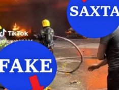 İsraildə baş verən yanğınlarda azərbaycanlı yanğınsöndürənlərin iştirakını göstərən video saxtadır