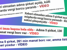 Vətəndaşın xəbəri olmadan adına şirkət açıla və xəbərsiz vergi borcu yarana bilər?