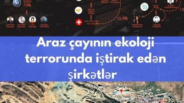 Araz çayının ekoloji terrorunda iştirak edən şirkətlər kimlərə bağlıdır? (II hissə)