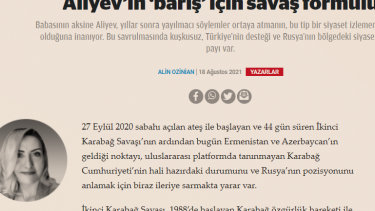 Ozinian'ın Türkiye ve Azerbaycan'a yönelik iddiaları