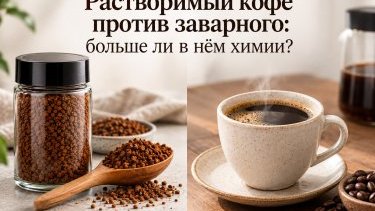 Растворимый кофе против заварного: больше ли в нём «химии»?