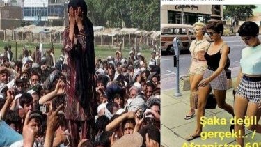 It is claimed that 12-year-old girls are being sold in Afghanistan, where women were strolling in revealing outfits