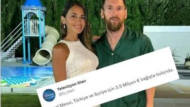 Messi Türkiyədəki zəlzələ qurbanlarına 3,5 mln avro pul köçürüb?