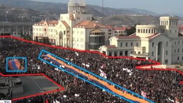 Xankəndidə keçirilən aksiyada əslində neçə nəfər iştirak edib? Erməni mənbələr 70 min deyir