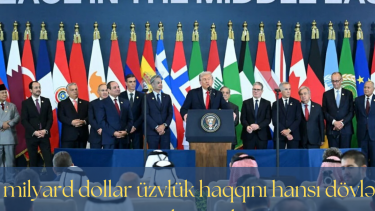 Sülh Şurası: 1 milyard dollar üzvlük haqqını hansı dövlətlər ödəyəcək?