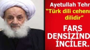 Who is the "Azerbaijani" who voiced Ayatollah's "Turkish is the language of hell" video?