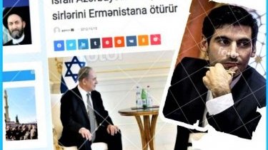 Did Israel hand over military information regarding Azerbaijan to Armenia?