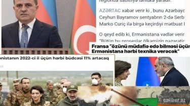 Xarici işlər naziri: 2024-cü ildə Ermənistanın hərbi büdcəsi təxminən 50 faiz artırılıb