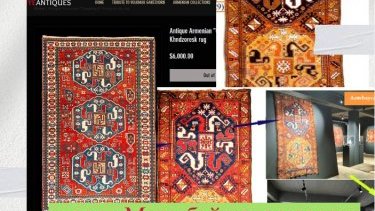 Очередной армянский фейк: ковер «Малыбейли» выдается под именем «Хндзореск»