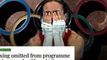 Altay Göyüşovun düşüncəsinə görə boksun olimpiya oyunlarının proqramına daxil edilməməsi Azərbaycanla bağlıdır