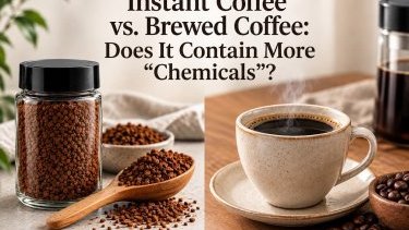Instant Coffee vs. Brewed Coffee: Does It Contain More “Chemicals”?