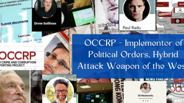 OCCRP - Implementor of Political Orders, Hybrid Attack Weapon of the West