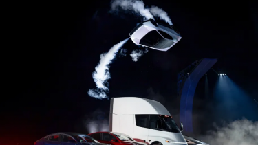 Are videos of Tesla's new 'flying' car performing mid-air stunts real?