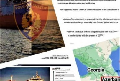 Reuters: Russian oil tanker that departed from Azerbaijan detained in Albania