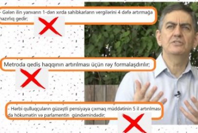 Əli Kərimlinin bir statusunda 3 saxta iddia