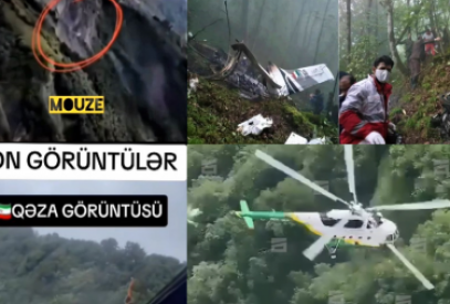 Sonuncu helikopter qəzası ilə bağlı yayılan videoları araşdırdıq