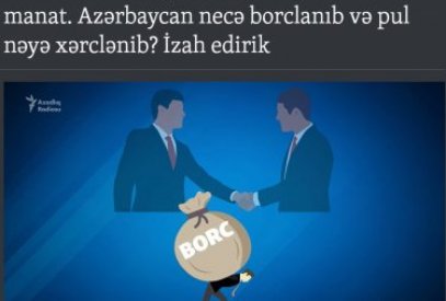 “Azadlıq” radiosunun Azərbaycanın xarici borcları ilə bağlı reportajını araşdırdıq