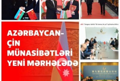 Çin-Azərbaycan: Geosiyasi, iqtisadi, strateji ortaq baxışların üst-üstə düşdüyü etibarlı əməkdaşlıq münasibətləri