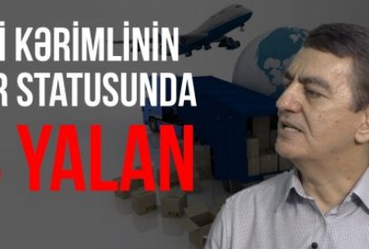 Əli Kərimlinin bir statusunda 4 yalan