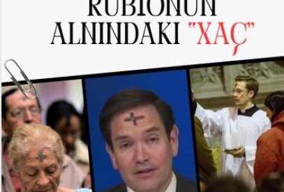 ABŞ dövlət katibi Rubionun alnındakı “xaç” işarəsinin mahiyyətini araşdırdıq