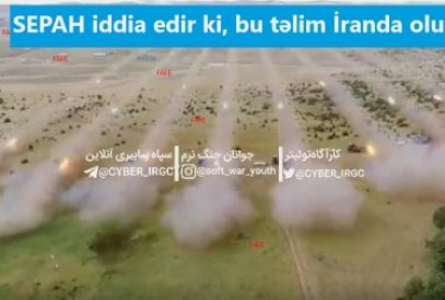 İran artilleriyasının yayılım atəşi ilə bağlı video həqiqidir?