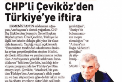 CHP’li Ünal Çeviköz’ün cihatçılar iddiası toplumda nasıl tepki uyandırdı?!