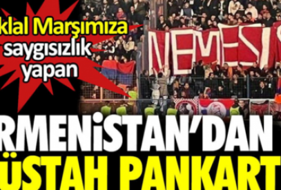 Ermeni taraftarların açtığı NEMESİS pankartı ne anlama geliyor?!