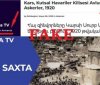 Ermənilərin qondarma TV kanalı və yaydıqları saxta fotonu araşdırdıq