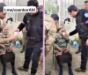 Armenian media even falsify footage of Azerbaijani serviceman giving water to elderly Armenian woman
